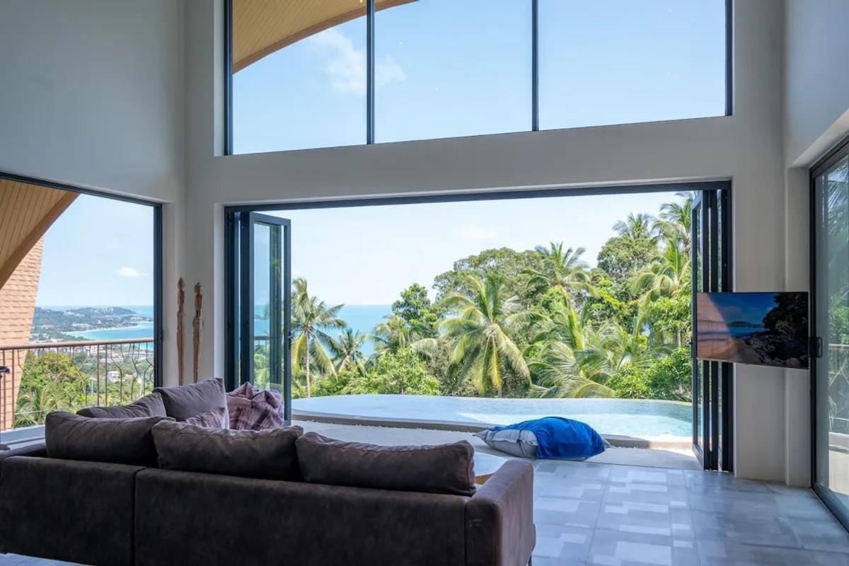 Villa Lola 2Br - Private Infinity Pool & Sea View Chaweng  Exterior photo